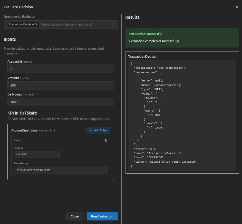 Advanced Per-Account Evaluation